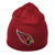 NFL Arizona Cardinals Burgundy Womens Cuffless Sequin Logo Knit Beanie Hat