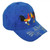 Rooster Fight Cockfight Gallos Hen Hat Cap Curved Bill Adjustable Gallo Blue