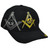 Mason Freemasory Organisation Hat Black Cap Curved Bill Adjustable Masonry