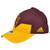 NCAA Arizona State Sun Devils M730Z Burgundy Yellow Flex Fit Small Medium Hat