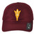 NCAA Adidas Arizona State Sun Devils QB44Q Relaxed Burgundy Hat Cap Clip Buckle