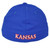 NCAA Adidas Kansas Jayhawks M730Z Flex Fit Large XLarge Hat Cap Blue Stretch