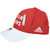 NCAA Adidas Louisiana Ragin Cajuns M540Z Red White Flex Fit Small Medium Hat Cap