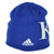 NCAA Adidas Kansas Jayhawks KY52Z Cuffless Blue Knit Beanie Winter Hat