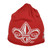 NCAA Louisiana Ragin Cajuns KY52Z Cuffless Knit Beanie Red One Size Hat Winter