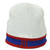 NCAA Adidas Kansas Jayhawks KA78Z Reversible Knit Beanie White Blue Cuffless Hat