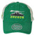 NCAA Zephyr Oregon Ducks Mesh Two Tone Green Beige Snapback Adjustable Hat Cap