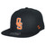 NCAA Zephyr Oklahoma State Cowboys Black Flat Bill Fitted Size Hat Cap