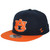 NCAA Zephyr Auburn Tigers Fitted X-Large Two Tone Stretch Flat Bill Hat Cap