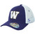 NCAA Zephyr Washington Huskies Fitted Small Jersey Mesh Stretch Two Tone Hat Cap
