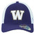 NCAA Zephyr Washington Huskies Fitted Extra-Small Mesh Stretch Two Tone Hat Cap