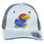 NCAA Zephyr Kansas Jayhawks Fitted Small Stretch Two Tone Curved Bill Hat Cap