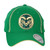 NCAA Zephyr Colorado State Rams Green Flex Fit Stretch Medium Large ML Hat Cap