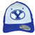 NCAA Zephyr Brigham Young Cougars Two Tone Flex Fit Stretch Medium Larg Hat Cap