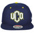 NCAA Zephyr Central Oklahoma UCO Navy Flat Bill Snapback Men Adjustable Hat Cap