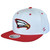NCAA Zephyr Polk State College White Snapback Men Adjustable Flat Bill Hat Cap