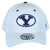 NCAA Zephyr Brigham Young Cougars White Curved Bill Fitted Size 7 1/4 Hat Cap