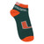 NCAA Miami Hurricanes Green Orange Crew Socks Mens Shoe Size Medium 6-11 Sports