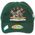 NCAA Russell Miami Hurricanes Logo Green Adjustable Youth Kids Hat Cap