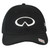 Cars Automobile Adjustable Black Curved Bill Polyester Hat Cap Racing Infinity