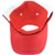 Fish Fishing Bass Red White Hook Man Adjustable Outdoors Camping Camp Hat Cap