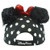 Disney Parks Minnie Ears Bowl Adjustable Curved Bil Black Spots Adult Hat Cap