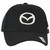 Cars Automobile Adjustable Black Curved Bill Polyester Hat Cap Racing Mazda