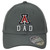 NCAA Zephyr Arizona Wildcats Gray Dad Flex Fit Stretch Extra Large XL Hat Cap