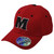 NCAA Zephyr Maryland Terrapins Red Men Fitted Stretch Small Curved Bill Hat Cap