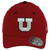 NCAA Zephyr Utah Utes Hockey Red Fitted Logo Curved Bill Youth Kid Hat Cap