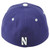 NCAA Zephyr Northwestern Wildcats Purple Logo Adult Men Fitted Size Hat Cap