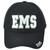 EMS Emergency Medical Services Curved Bill Constructed Black Adjustable Hat Cap