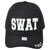SWAT Special Weapons And Tactics Men Adults Constructed Black Adjustable Hat Cap