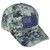 United States USA Flag 3D Logo American Blue Digital Camouflage Snapback Hat Cap