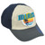Miami City Florida USA Distressed Relaxed Curved Bill Adjustable Adults Hat Cap