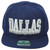 Dallas City Texas TX Navy Gray Flat Bill Snapback Adjustable Adults Men Hat Cap