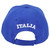 Italia Italy Country Europe Royal Blue Curved Bill Adjustable Adults Men Hat Cap