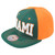 Miami City Florida USA Green Orange Flat Bill Snapback Adjustable Adult Hat Cap