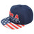 United States USA Flag Logo American Patriotic Navy Snapback Adults Men Hat Cap