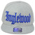 Inglewood City California CA Heather Gray Flat Bill Snapback Adjustable Hat Cap