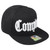 Compton City Los Angeles Cali Black Snapback Flat Bill Adjustable Adult Hat Cap