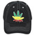 Marijuana Weed Leaf Cannabis Curved Bill Adjustable Relaxed Adults Men Hat Cap