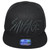 Savage Black Script Snapback Headlines Flat Bill Constructed Adults Men Hat Cap