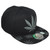 Original Marijuana Weed Leaf Cannabis Flat Bill Adjustable Black Adult Hat Cap