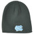 NCAA Zephyr North Carolina Tar Heels Gray Skully Winter Cuffless Knit Beanie Hat