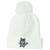 NCAA Zephyr Washington Huskies White Sports Pom Pom Cuffed Knit Beanie Hat