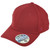 Zephyr Maroon Flex Fit Medium/Large M/L Curved Bill Blank Plain Stretch Hat Cap