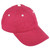 Burgundy White Relaxed Adults Adjustable Blank Plain Color Curved Bill Hat Cap