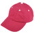 Burgundy White Relaxed Adults Adjustable Blank Plain Color Curved Bill Hat Cap