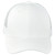 White Trucker Mesh Adult Snapback Adjustable Blank Plain Curved Bill Hat Cap